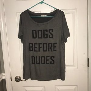 Dogs Before Dudes Graphic Tee